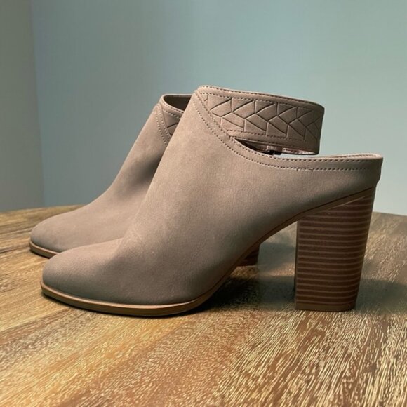 NWOT American Eagle Open Heel Block Booties Size 8.5 - Picture 8 of 11